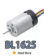 BL1625I、BL1625、B1625M、16 mm小さな内側ローターブラシレスDC電動モーター.webp