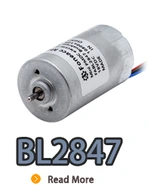 BL2847I、BL2847、B2847M、28 mm小さな内側ローターブラシレスDC電動モーター.webp
